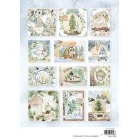 Studiolight Let It Snow A4 Card Making Pad (SL-ES-CMP08)
